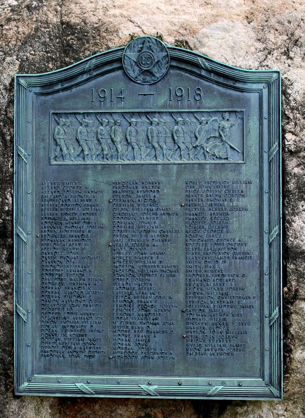 Hardwick Massachusetts Veterans Memorials